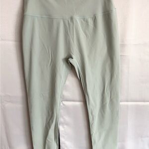 High Waisted Mint Green Leggings